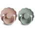 FRIGG Daisy Natural Rubber Baby Pacifier | 2-Pack