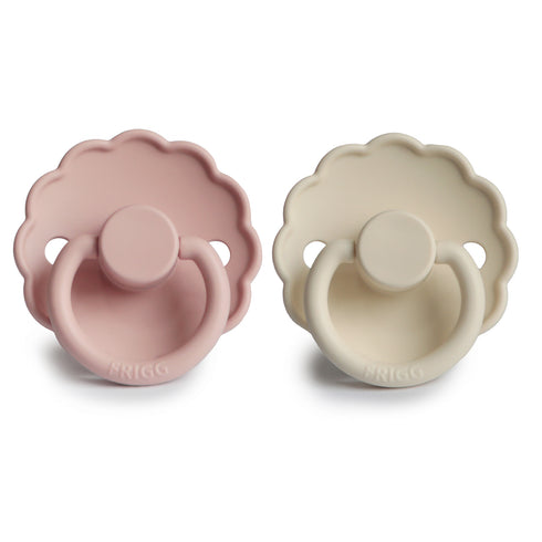 FRIGG Daisy Night Silicone Baby Pacifier | 2-Pack