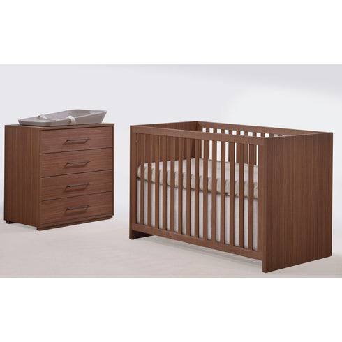 Tulip Contempo Crib with 4 Drawer Dresser