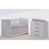 Tulip Contempo Crib with 4 Drawer Dresser
