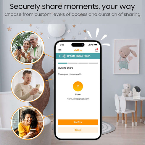 ChillaxBaby Ultra HD Camera Baby Monitor
