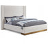 Meridian Furniture Halton Boucle Fabric Bed