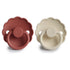 FRIGG Daisy Night Silicone Baby Pacifier | 2-Pack