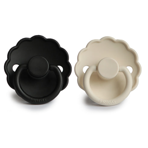 FRIGG Daisy Night Silicone Baby Pacifier | 2-Pack