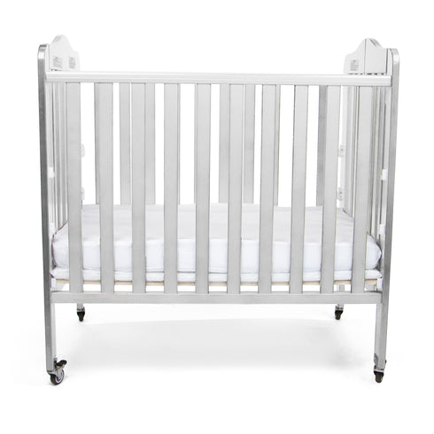 First Essentials Flat Top Portable Folding Crib
