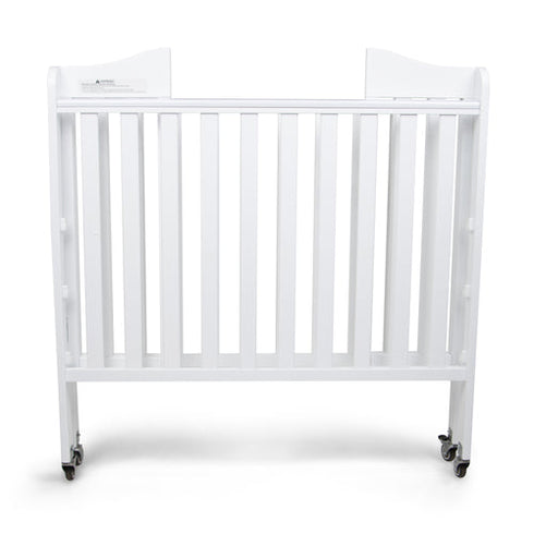 First Essentials Flat Top Portable Folding Crib