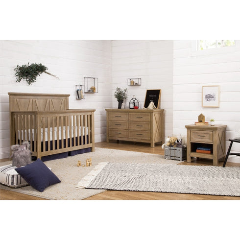 Franklin & Ben Emory Farmhouse 4-in-1 Convertible Crib