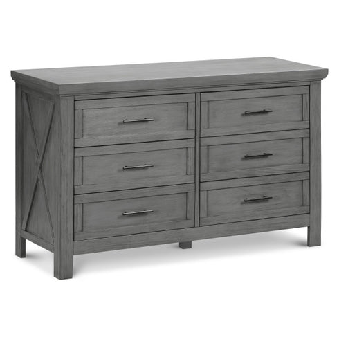 Franklin & Ben Emory Farmhouse 6-Drawer Dresser