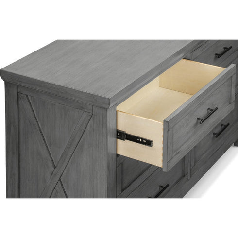 Franklin & Ben Emory Farmhouse 6-Drawer Dresser