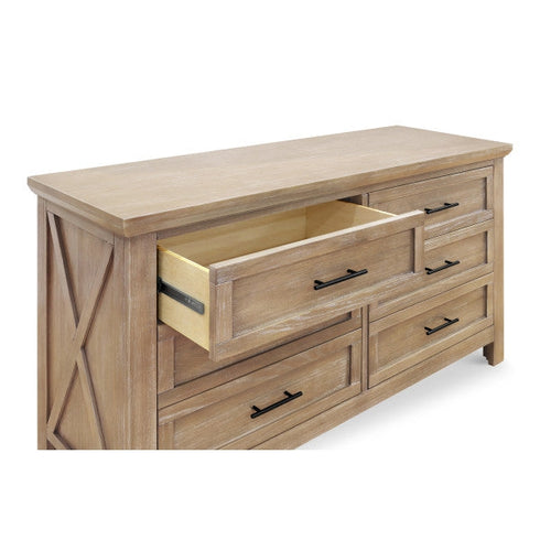 Franklin & Ben Emory Farmhouse 6-Drawer Dresser