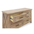 Franklin & Ben Emory Farmhouse 6-Drawer Dresser