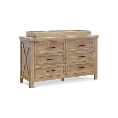 Franklin & Ben Emory Farmhouse 6-Drawer Dresser