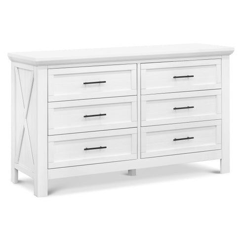 Franklin & Ben Emory Farmhouse 6-Drawer Dresser