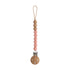 Mushie Silicone Pacifier Clip | Eva