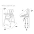 Fizzy Foldable, Adjustable and Compact High Chair
