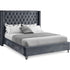 Meridian Furniture Aiden Velvet Bed
