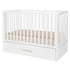 HushCrib Convertible Crib with Trundle