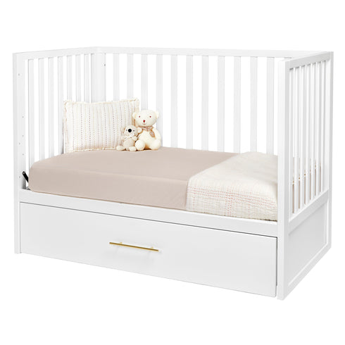 HushCrib Convertible Crib with Trundle