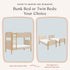 Babyletto TipToe Bunk Bed
