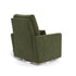 Monte Design Matera Glider Recliner Performance Velvet, Brushed Cotton Linen