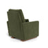 Monte Design Matera Glider Recliner Performance Velvet, Brushed Cotton Linen