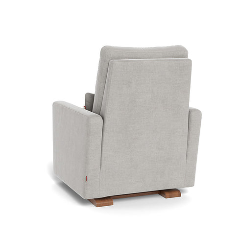 Monte Design Matera Glider Recliner Performance Velvet, Brushed Cotton Linen