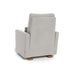 Monte Design Matera Glider Recliner Performance Velvet, Brushed Cotton Linen