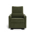 Monte Design Matera Glider Recliner Performance Velvet, Brushed Cotton Linen