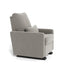 Monte Design Matera Glider Recliner Performance Velvet, Brushed Cotton Linen
