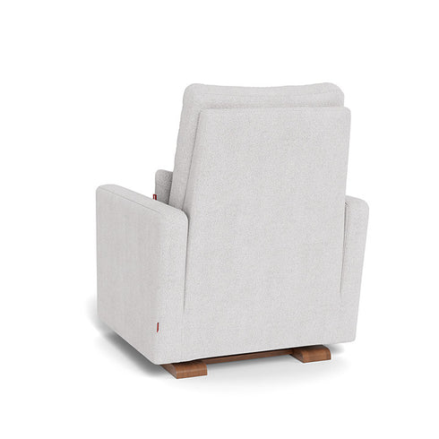 Monte Design Matera Glider Recliner Performance Velvet, Brushed Cotton Linen