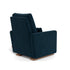 Monte Design Matera Glider Recliner Performance Velvet, Brushed Cotton Linen