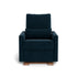 Monte Design Matera Glider Recliner Performance Velvet, Brushed Cotton Linen