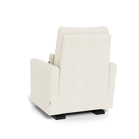 Monte Design Matera Glider Recliner Performance Velvet, Brushed Cotton Linen