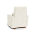 Monte Design Matera Glider Recliner Performance Velvet, Brushed Cotton Linen