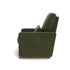 Monte Design Matera Glider Recliner Performance Velvet, Brushed Cotton Linen