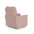 Monte Design Matera Glider Recliner Performance Velvet, Brushed Cotton Linen