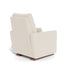 Monte Design Matera Glider Recliner Performance Velvet, Brushed Cotton Linen