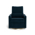 Monte Design Matera Glider Recliner Performance Velvet, Brushed Cotton Linen