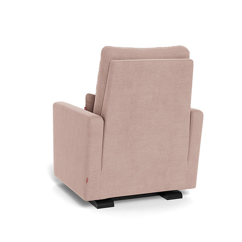 Monte Design Matera Glider Recliner Performance Velvet, Brushed Cotton Linen