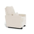 Monte Design Matera Glider Recliner Performance Velvet, Brushed Cotton Linen