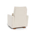 Monte Design Matera Glider Recliner Performance Velvet, Brushed Cotton Linen