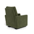 Monte Design Matera Glider Recliner Performance Velvet, Brushed Cotton Linen