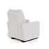 Monte Design Matera Glider Recliner Performance Velvet, Brushed Cotton Linen