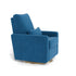 Monte Design Matera Glider Recliner Performance Velvet, Brushed Cotton Linen