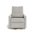 Monte Design Matera Glider Recliner Performance Velvet, Brushed Cotton Linen