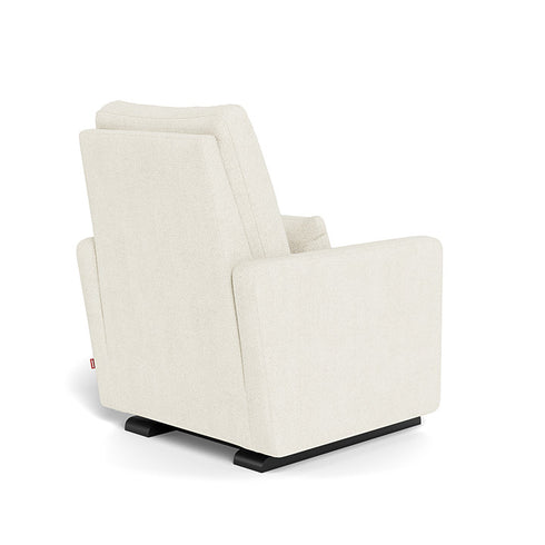 Monte Design Matera Glider Recliner Performance Velvet, Brushed Cotton Linen