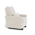 Monte Design Matera Glider Recliner Performance Velvet, Brushed Cotton Linen