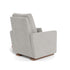 Monte Design Matera Glider Recliner Performance Velvet, Brushed Cotton Linen