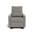Monte Design Matera Glider Recliner Performance Velvet, Brushed Cotton Linen