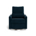 Monte Design Matera Glider Recliner Performance Velvet, Brushed Cotton Linen